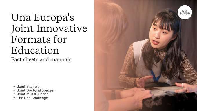 Apúntate a los innovadores formatos conjuntos de educación de Una Europa.